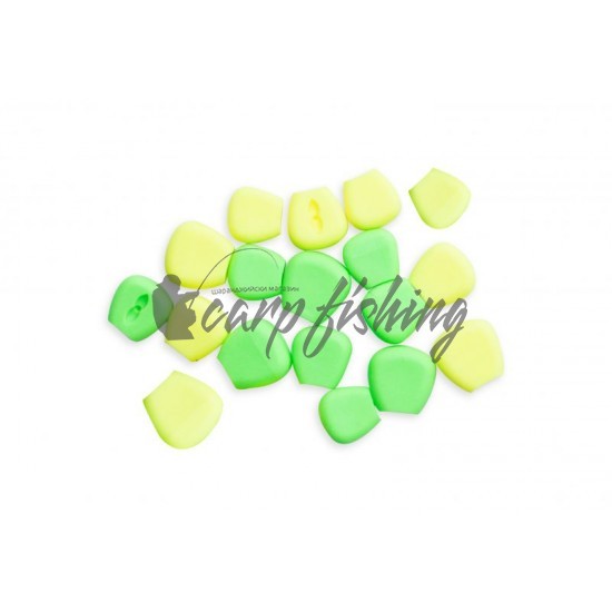 Плуваща силиконова царевица ESP BIG BUOYANT SWEETCORN Green/ Yellow