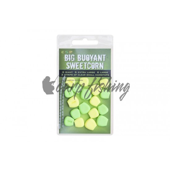 Плуваща силиконова царевица ESP BIG BUOYANT SWEETCORN Green/ Yellow
