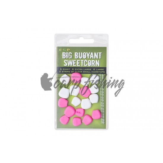 Плуваща силиконова царевица ESP BIG BUOYANT SWEETCORN Pink/ White