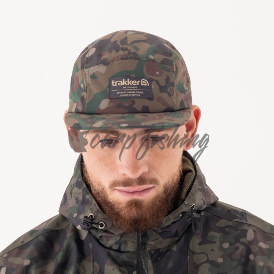 Водоустойчива шапка Trakker TechPro Camo 5 Panel Cap