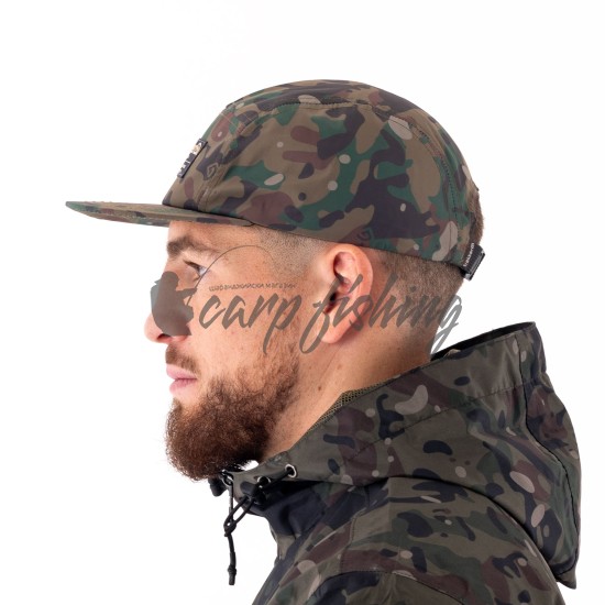 Водоустойчива шапка Trakker TechPro Camo 5 Panel Cap