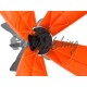 Spyder Spod Medium Orange and Black