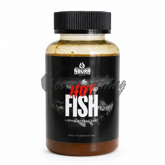 Течен атрактор HOT FISH LIQUID – N-Burn Baits