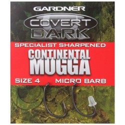 Ръчно заточени куки Gardner Dark Continental Mugga