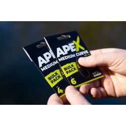 Куки Ridgemonkey Ape-X Medium Curve Barbed - Bulk Pack, 25бр.